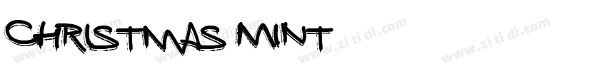 Christmas Mint字体转换